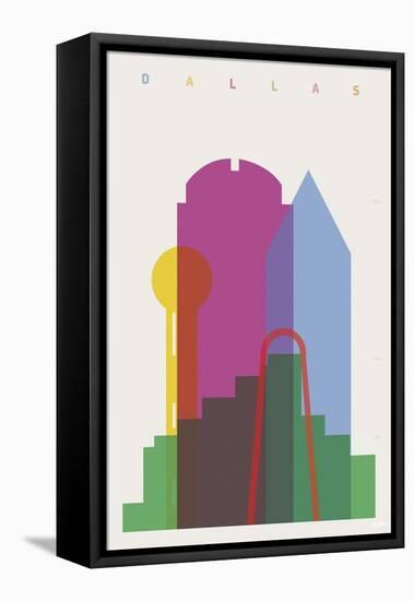 Dallas-Yoni Alter-Framed Stretched Canvas