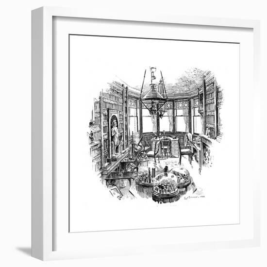 Dallinger's Laboratory-EH Fitchew-Framed Giclee Print