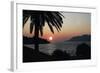 Dalmatian Coast Sunset, Korcula, Croatia-George Oze-Framed Photographic Print