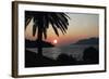 Dalmatian Coast Sunset, Korcula, Croatia-George Oze-Framed Photographic Print