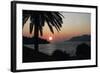 Dalmatian Coast Sunset, Korcula, Croatia-George Oze-Framed Photographic Print