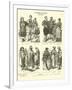 Dalmatian Costumes, Late 19th Century-null-Framed Premium Giclee Print