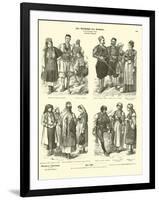 Dalmatian Costumes, Late 19th Century-null-Framed Premium Giclee Print