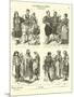 Dalmatian Costumes, Late 19th Century-null-Mounted Premium Giclee Print