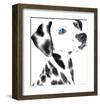 Dalmatian Date V-null-Framed Art Print