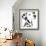 Dalmatian Date V-null-Framed Art Print displayed on a wall