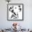 Dalmatian Date V-null-Framed Art Print displayed on a wall