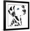 Dalmatian Date V-null-Framed Art Print