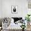 Dalmatian Dog in Tuxedo-Olga Angellos-Framed Stretched Canvas displayed on a wall