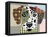 Dalmatian Dog-Adefioye Lanre-Framed Stretched Canvas