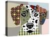 Dalmatian Dog-Adefioye Lanre-Stretched Canvas