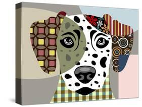 Dalmatian Dog-Adefioye Lanre-Stretched Canvas