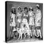 Dalmatian Fashion, Paris, 26 October 1967-null-Stretched Canvas