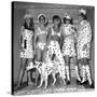 Dalmatian Fashion, Paris, 26 October 1967-null-Stretched Canvas