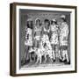 Dalmatian Fashion, Paris, 26 October 1967-null-Framed Photo