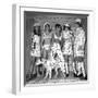 Dalmatian Fashion, Paris, 26 October 1967-null-Framed Photo