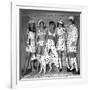 Dalmatian Fashion, Paris, 26 October 1967-null-Framed Photo