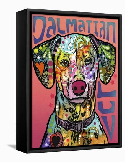 Dalmatian Luv-Dean Russo-Framed Stretched Canvas