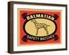 Dalmatian Safety Matches-Mark Rogan-Framed Art Print