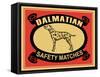 Dalmatian Safety Matches-Mark Rogan-Framed Stretched Canvas