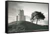 Dalmatian Stone Church on the Hill-xbrchx-Framed Stretched Canvas