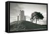 Dalmatian Stone Church on the Hill-xbrchx-Framed Stretched Canvas