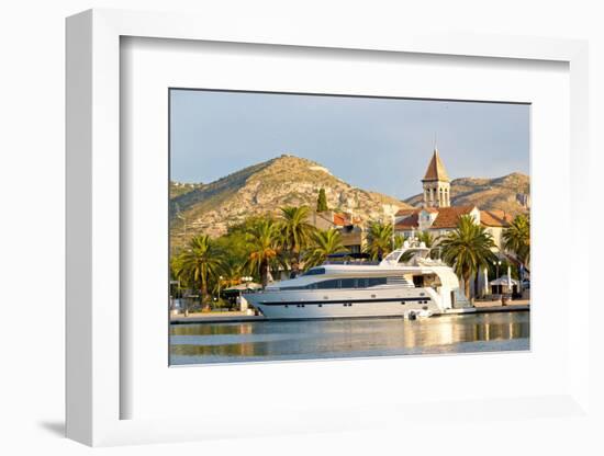 Dalmatian Town of Trogir Waterfront-xbrchx-Framed Photographic Print