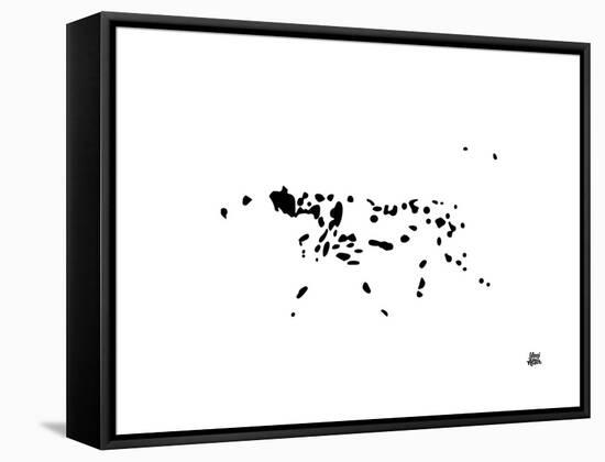 Dalmatian-Yoni Alter-Framed Stretched Canvas