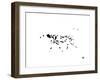 Dalmatian-Yoni Alter-Framed Giclee Print