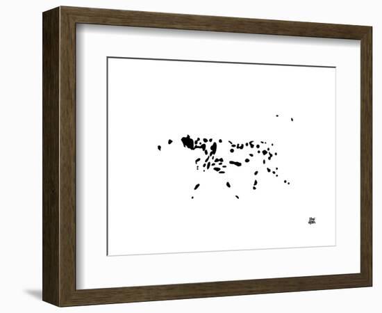 Dalmatian-Yoni Alter-Framed Giclee Print