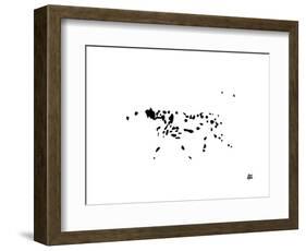 Dalmatian-Yoni Alter-Framed Giclee Print