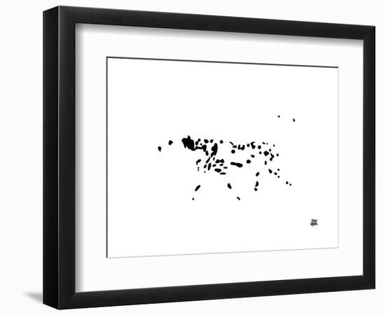 Dalmatian-Yoni Alter-Framed Giclee Print