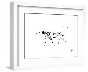 Dalmatian-Yoni Alter-Framed Giclee Print