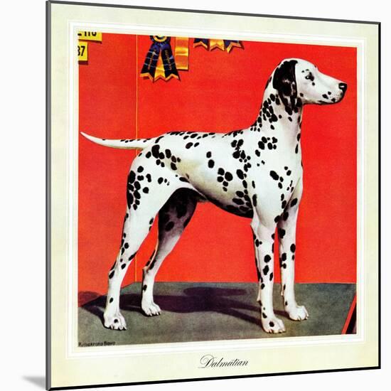 "Dalmatians," July 17, 1943-Rutherford Boyd-Mounted Giclee Print