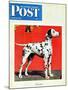 "Dalmatians," Saturday Evening Post Cover, July 17, 1943-Rutherford Boyd-Mounted Giclee Print