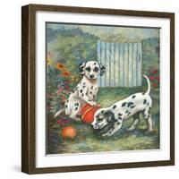 Dalmatians-Judy Mastrangelo-Framed Giclee Print