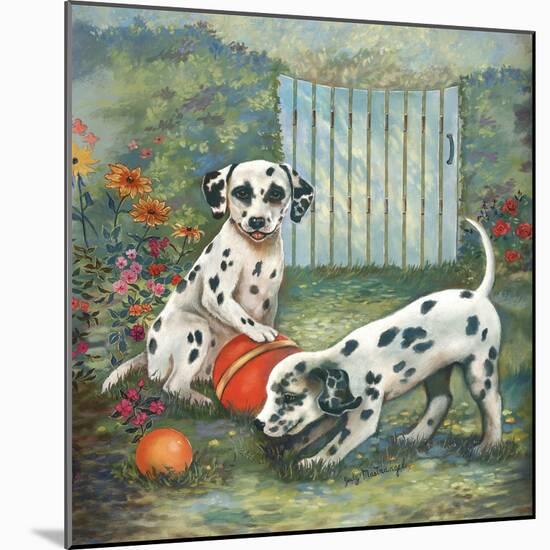 Dalmatians-Judy Mastrangelo-Mounted Giclee Print