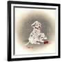 Dalmation 2 - Curiosity-Peggy Harris-Framed Giclee Print