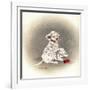 Dalmation 2 - Curiosity-Peggy Harris-Framed Giclee Print