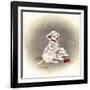 Dalmation 2 - Curiosity-Peggy Harris-Framed Giclee Print