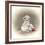 Dalmation 2 - Curiosity-Peggy Harris-Framed Giclee Print