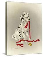 Dalmation 4- Hot Diggity Dog-Peggy Harris-Stretched Canvas
