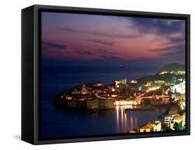 Dalmation Coast on the Adriatic Sea, Medieval Walled City of Dubrovnik, Serbia-Russell Gordon-Framed Stretched Canvas