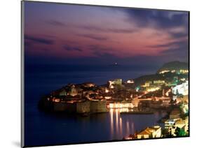 Dalmation Coast on the Adriatic Sea, Medieval Walled City of Dubrovnik, Serbia-Russell Gordon-Mounted Photographic Print