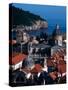 Dalmation Coast on the Adriatic Sea, Medieval Walled City of Dubrovnik, Serbia-Russell Gordon-Stretched Canvas