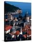 Dalmation Coast on the Adriatic Sea, Medieval Walled City of Dubrovnik, Serbia-Russell Gordon-Stretched Canvas
