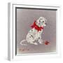 Dalmation Pup-Peggy Harris-Framed Giclee Print