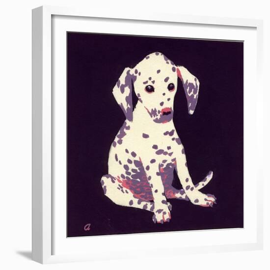 Dalmation Puppy, 1950s-George Adamson-Framed Giclee Print