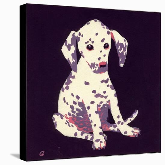 Dalmation Puppy, 1950s-George Adamson-Stretched Canvas