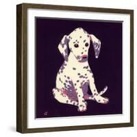 Dalmation Puppy, 1950s-George Adamson-Framed Giclee Print